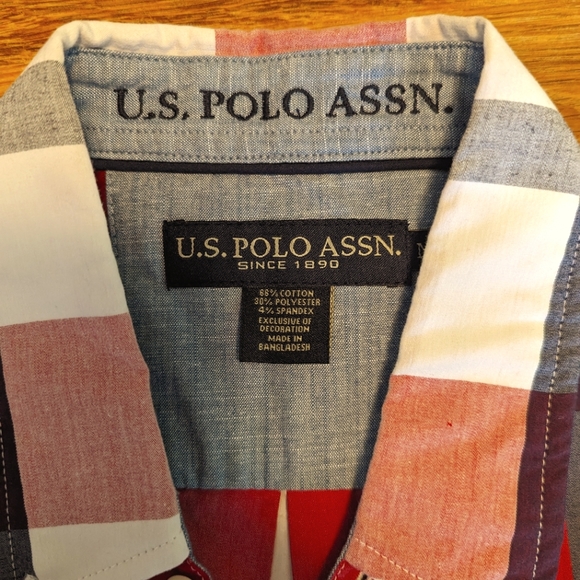 U.S. Polo Assn. Plaid Button Up - Picture 3 of 3
